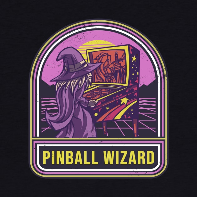 Retro Pinball Wizard by Cosmo Gazoo